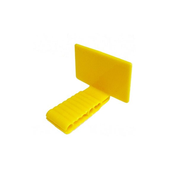 Dental Universal Digital X-ray Adhesive Sensor Holder - Posterior Yellow 100/Bx